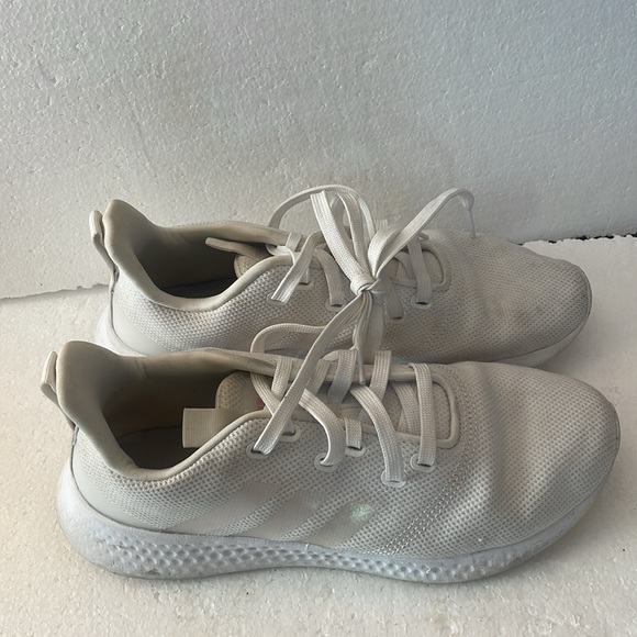 Adidas cloudfoam athletic running shoes sneakers white pink women’s size… - Picture 2 of 10